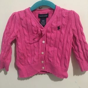 Ralph Lauren Girls Cardigan